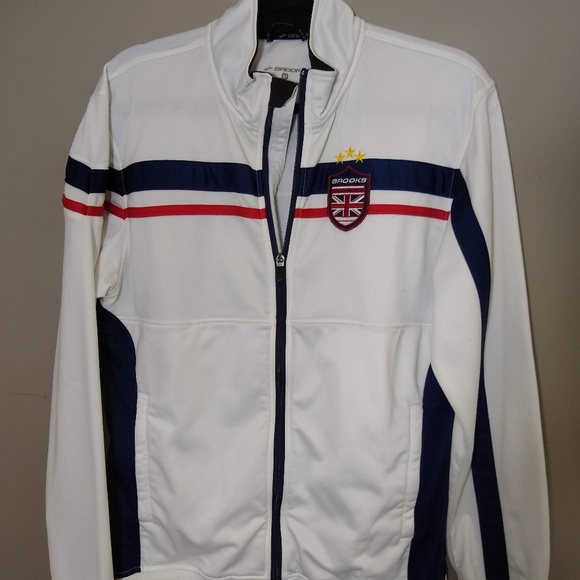 brooks jackets white